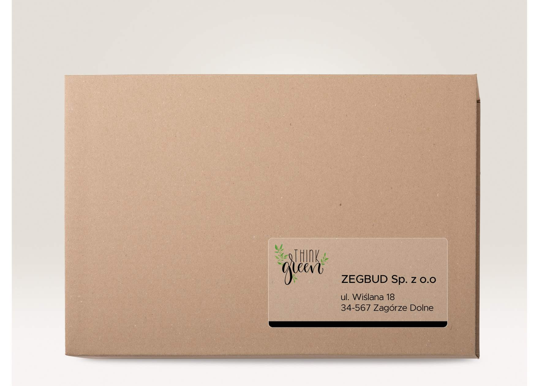 Etykiety wysyłkowe przezroczyste Avery Zweckform 210x297 mm