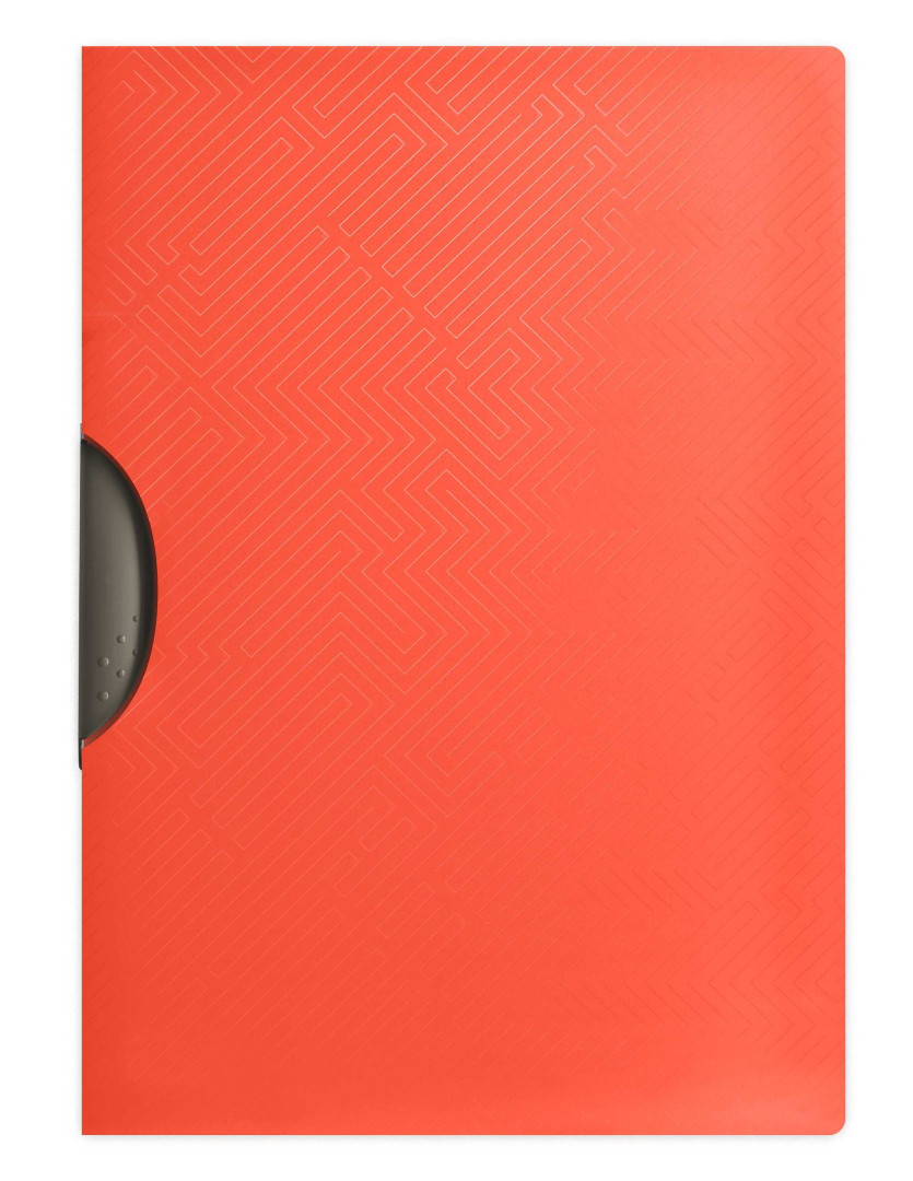 Skoroszyt z klipem Oxford Urban A4 PP transp. mix  400147040