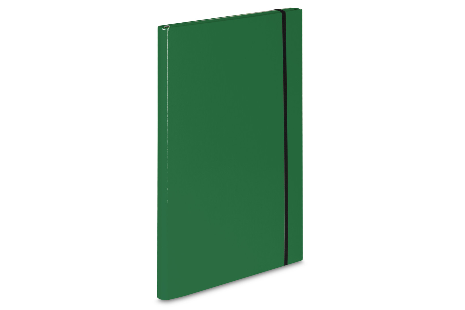 Teczka skrzydłowa z gumką Caribic A4 2cm VauPe zielona