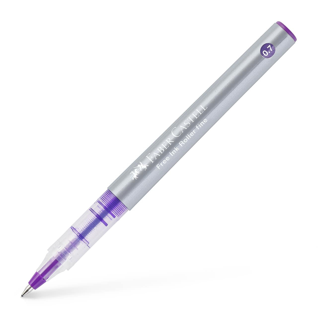Cienkopis kulkowy Free Ink 0,7mm Faber-Castell fioletowy