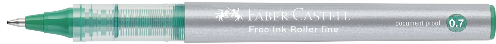 Cienkopis kulkowy Free Ink 0,7mm Faber-Castell zielony