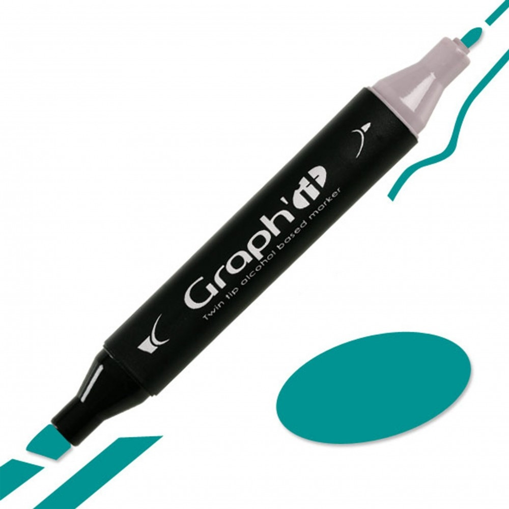 Marker dwustronny Graphit mix