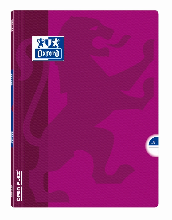 Zeszyt w linię A5/60 Oxford Open Flex 90g mix
