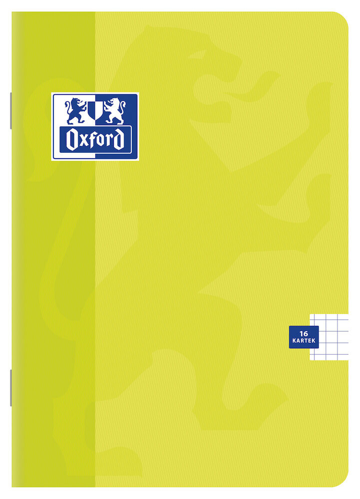 Zeszyt w podwójną linię kolorową A5/16 Oxford Sweet 90g mix kolorów