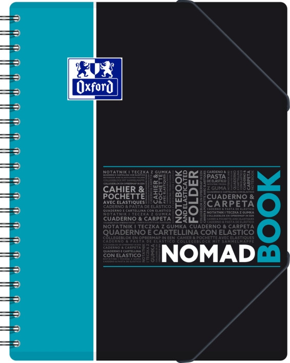 Kołonotatnik Oxford Nomadbook A4+/ 80k. linia