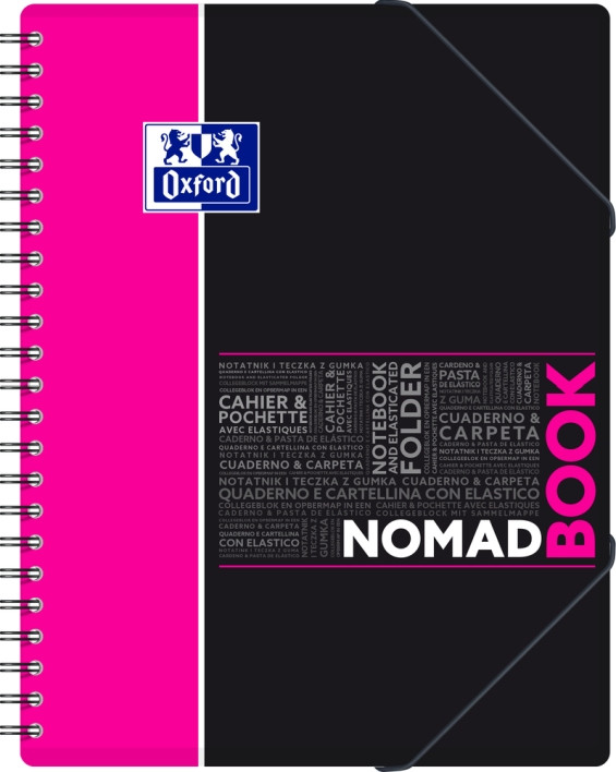 Kołonotatnik Oxford Nomadbook A4+/ 80k. linia