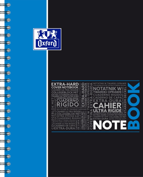 Kołonotatnik A4+/80 kratka Oxford Notebook