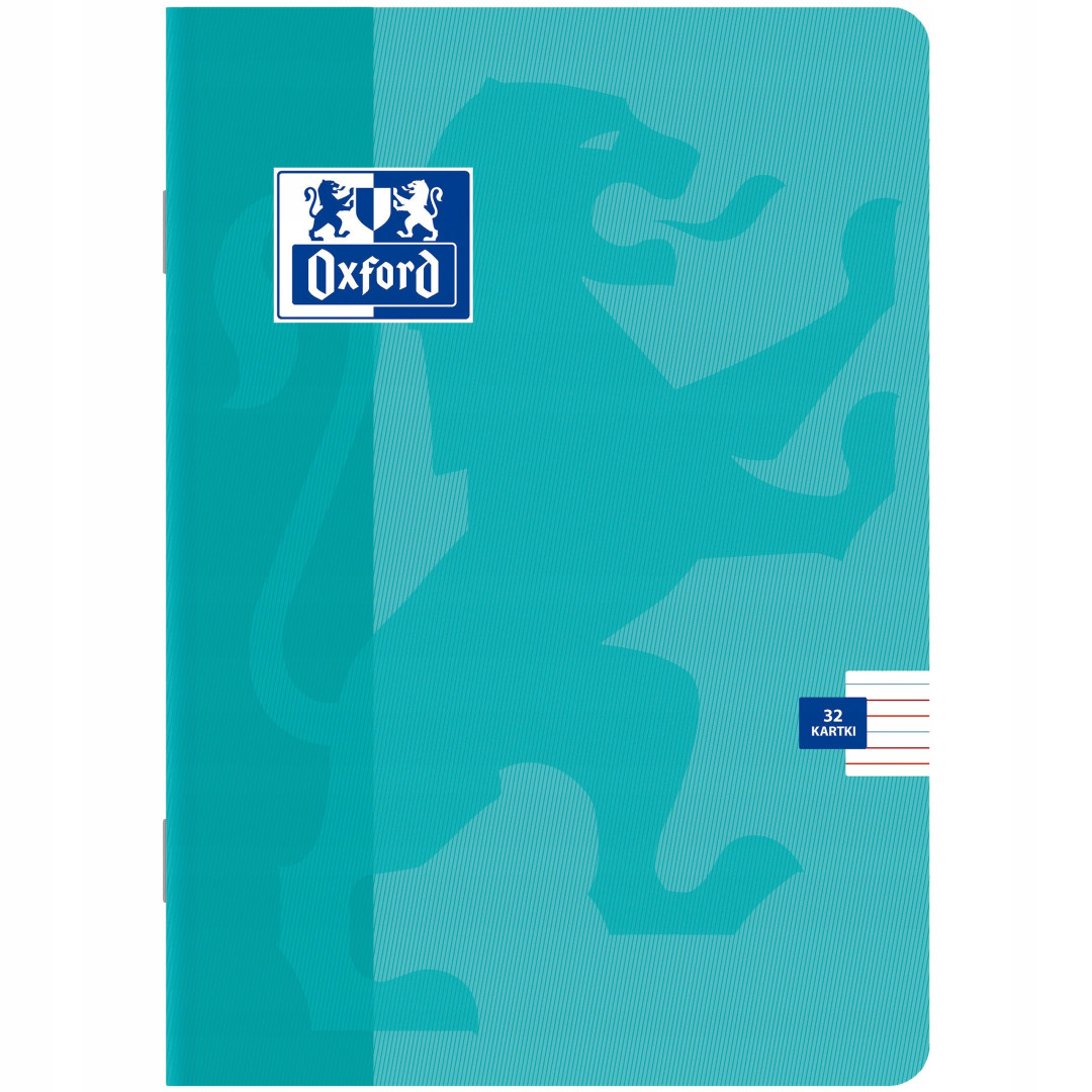 Zeszyt w podwójną linię kolorową A5/32 Oxford Sweet 90g mix kolorów