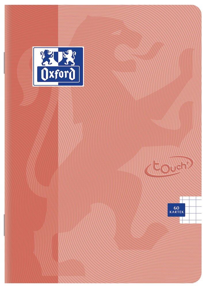 Zeszyt A5/60 kratka Oxford Touch Pastel 90g MIX