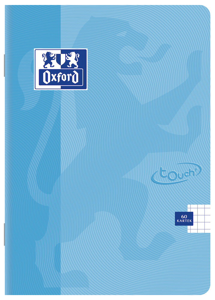 Brulion w kratkę A5/96 Oxford Touch Pastel 90g mix kolorów