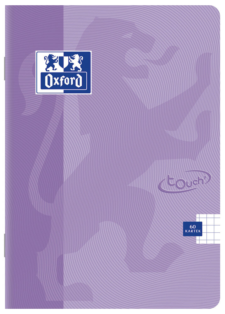 Brulion w linię A5/96 Oxford Touch Pastel 90g mix kolorów