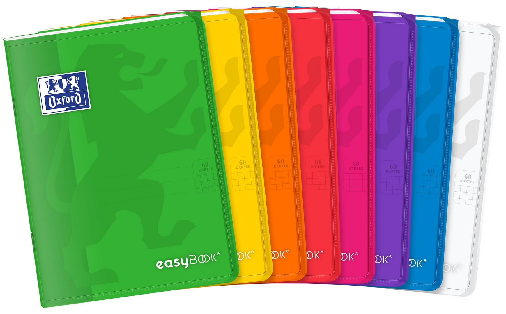 Zeszyt w kratkę A5/60 90g Oxford Easybook