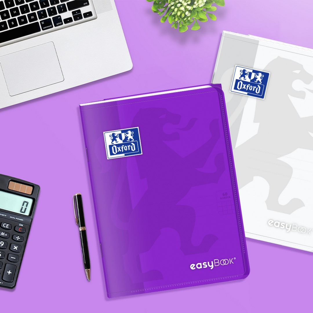 Zeszyt w kratkę A5/60 90g Oxford Easybook
