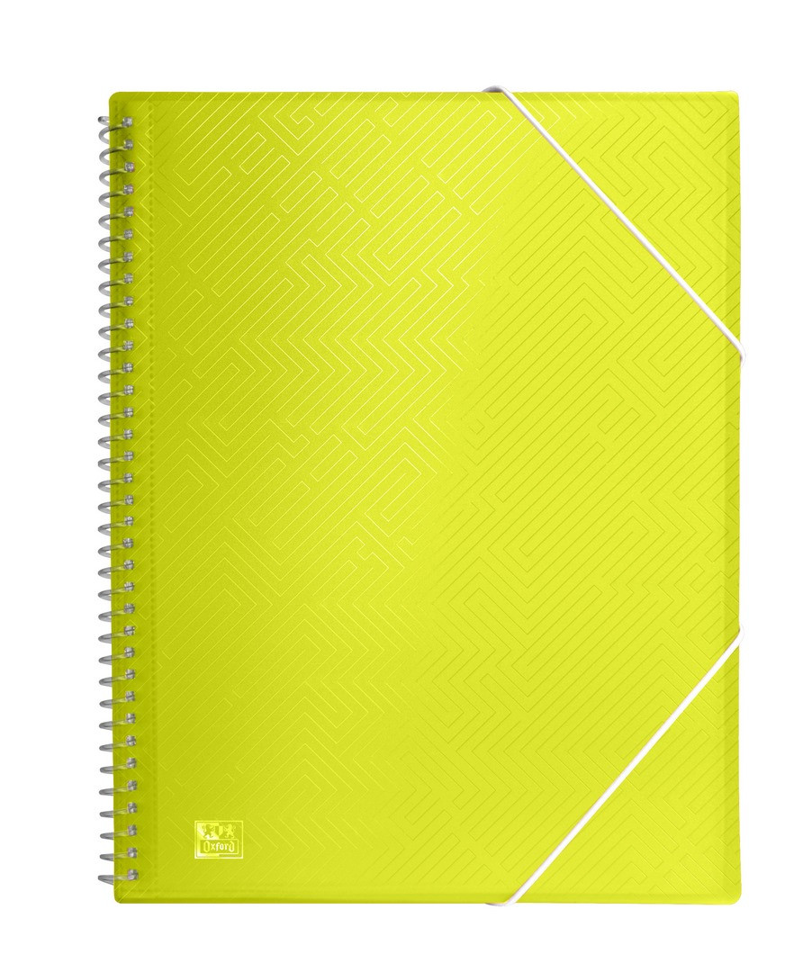 Album ofertowy na spirali A4/40k Oxford Urban przejrzysty mix 400147014