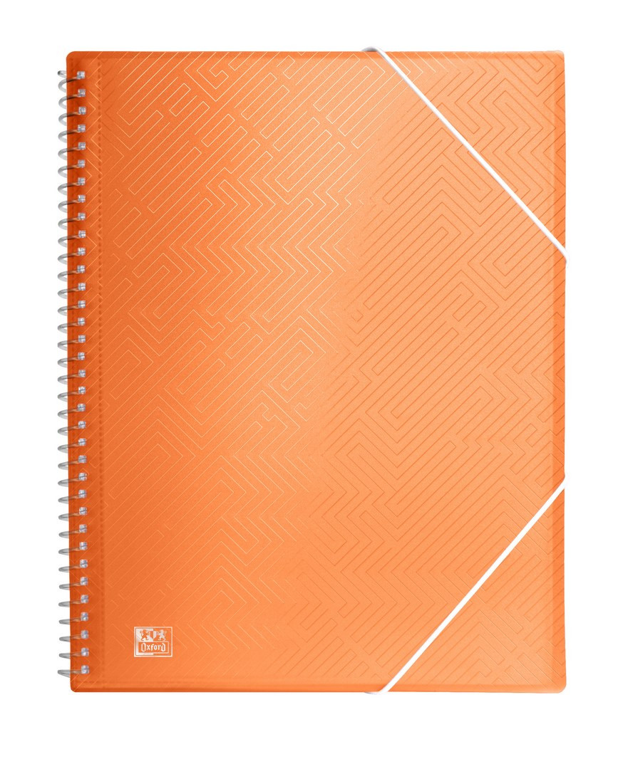 Album ofertowy na spirali A4/40k Oxford Urban przejrzysty mix 400147014