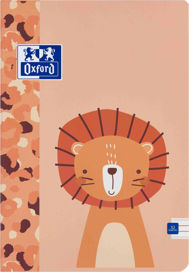 Zeszyt A5/32k linia podwójna kolorowa 90g Oxford Kids