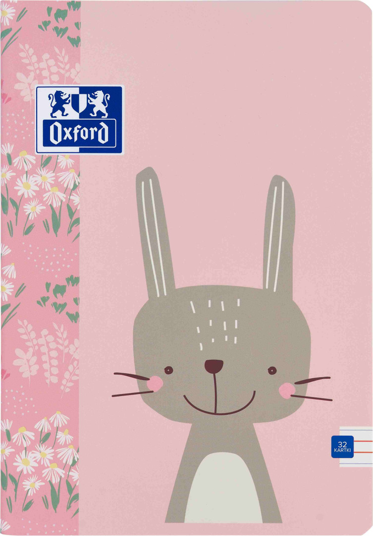 Zeszyt A5/32k linia podwójna kolorowa 90g Oxford Kids