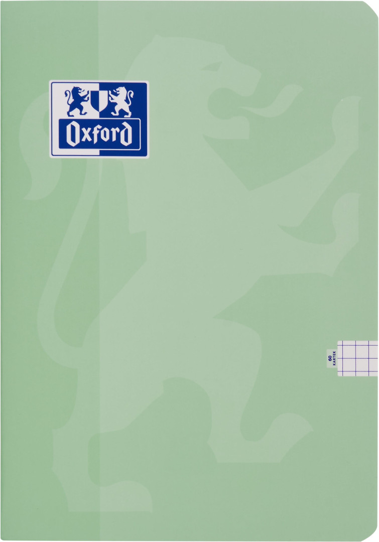 Zeszyt Oxford Touch Pastel A4/60k kratka 90g