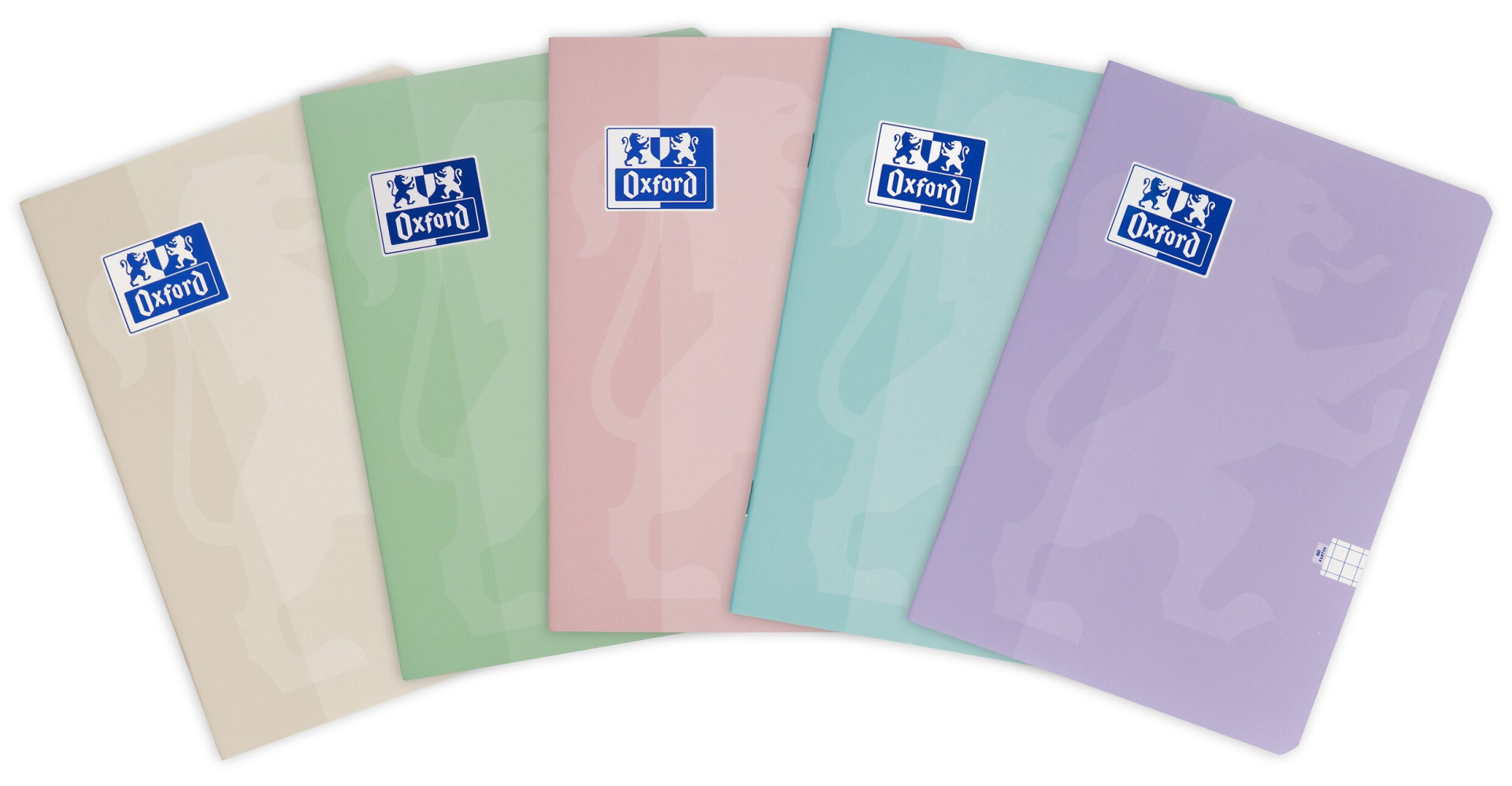 Zeszyt Oxford Touch Pastel A4/60k kratka 90g