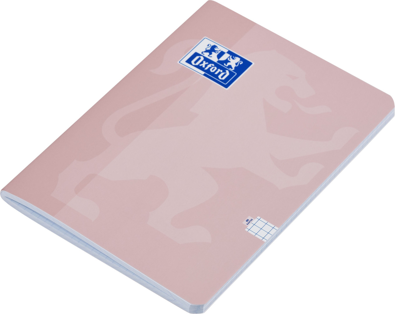 Zeszyt Oxford Touch Pastel A4/60k kratka 90g