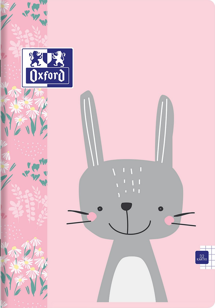 Zeszyt w kratkę A5 16 kartek 90g Oxford Kids mix okładek