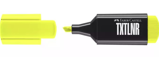 Zakreślacz Mini TXTLNR neon żółty  Faber-Castell