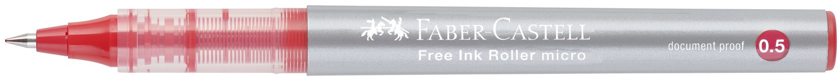 Cienkopis kulkowy Free 0,5mm czerwony Facer-Castel