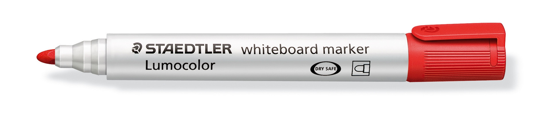 Marker suchościeralny Staedtler okrągły czerwony S 351-2