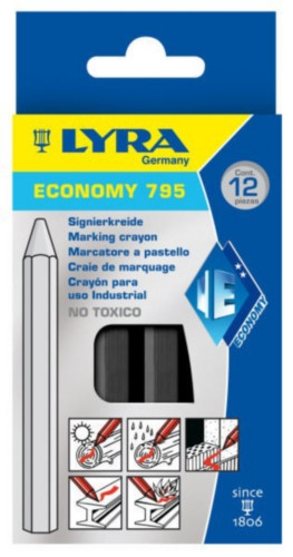 Kredka do oznaczeń 795 Lyra czarna L4850099 FIL