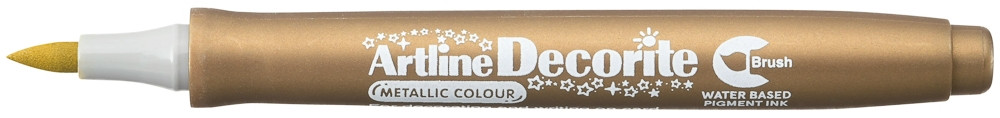 Marker Decorite Brush złoty AR-035MET- 96 Toma