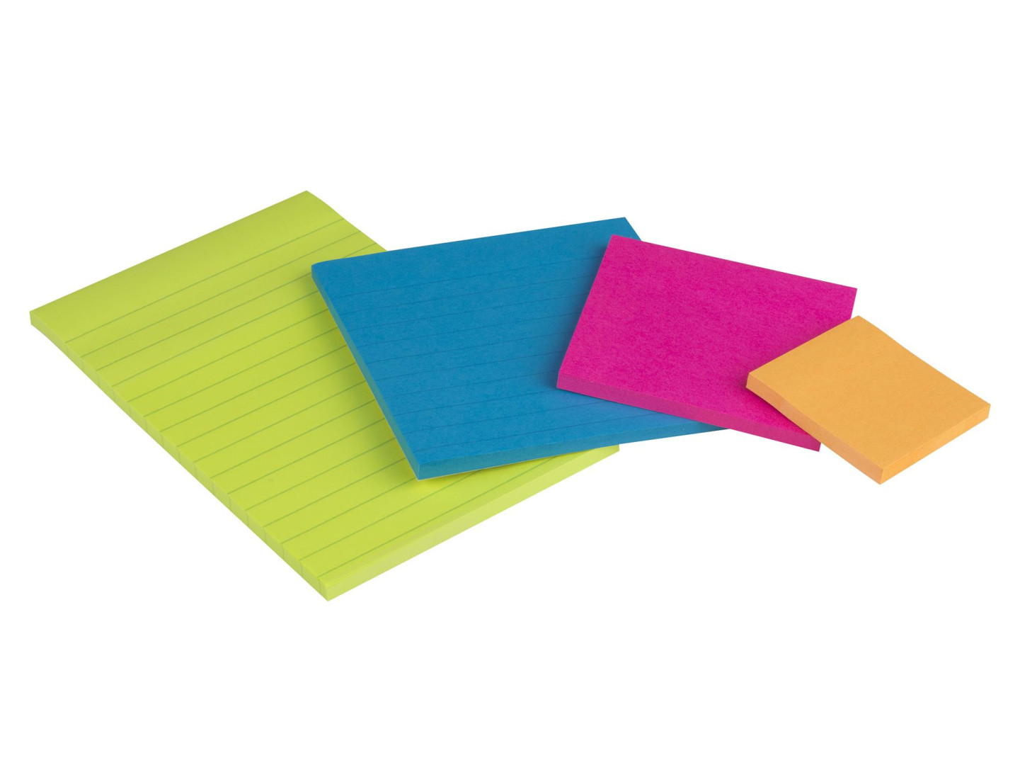 Karteczki samoprzylepne Post-it® Super Sticky, 4x45 kolorowych karteczek