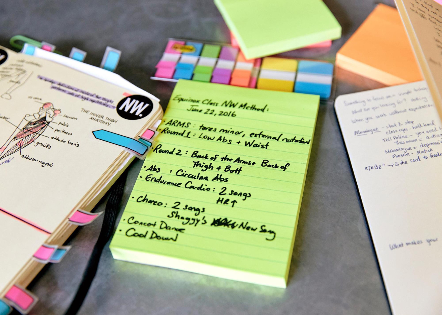 Karteczki samoprzylepne Post-it® Super Sticky, 4x45 kolorowych karteczek