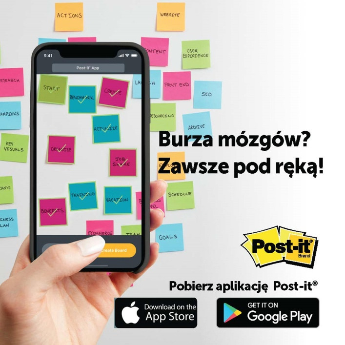 Karteczki samoprzylepne Post-it Super Sticky XXL Miami w linię 101x152mm