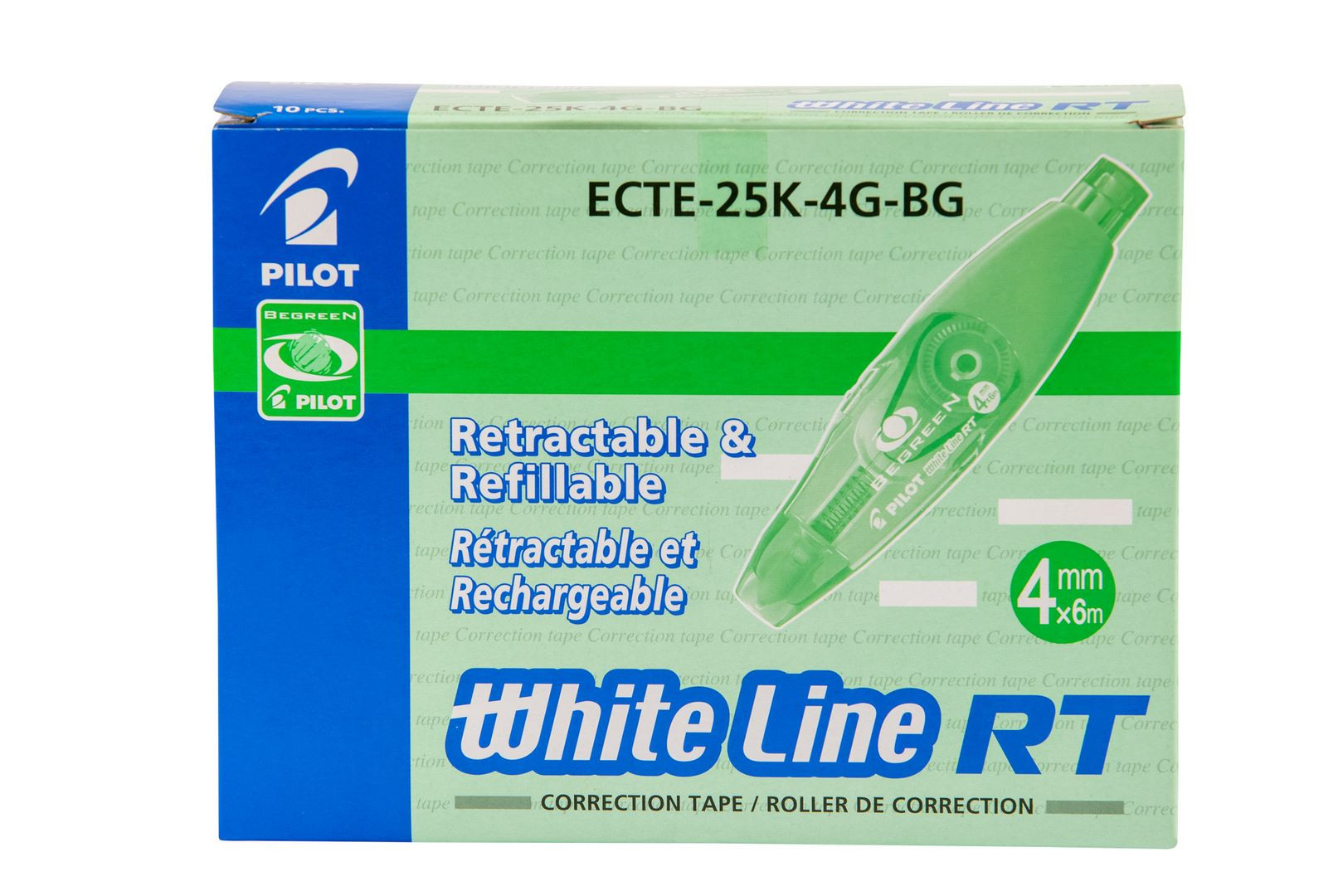 Korektor w taśmie Pilot Whiteline RT