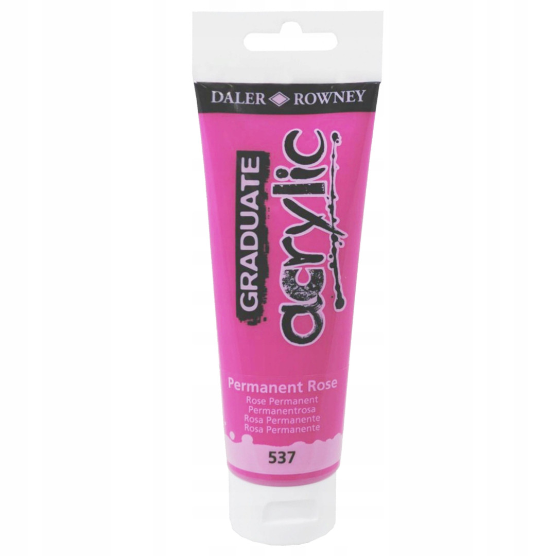Farba akrylowa Graduate Arcylic 120ml Permament Rose 123120537