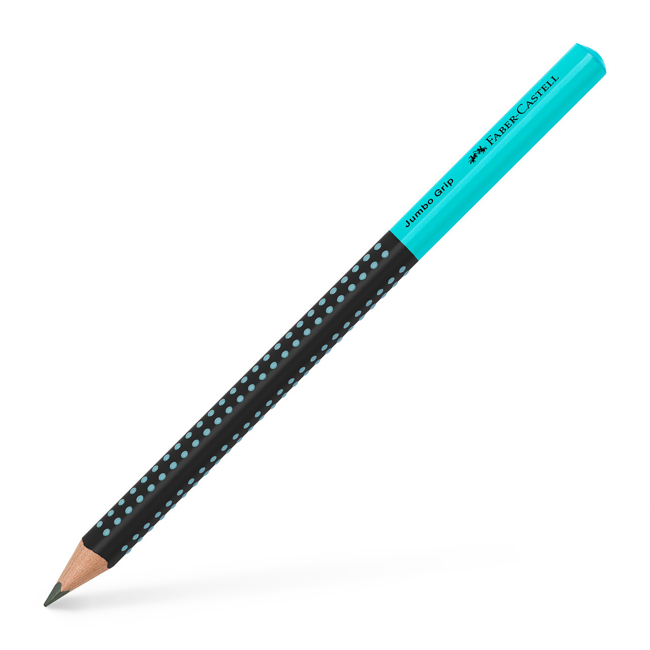 Ołówek Jumbo Grip Two Tone Faber Castell turkusowy