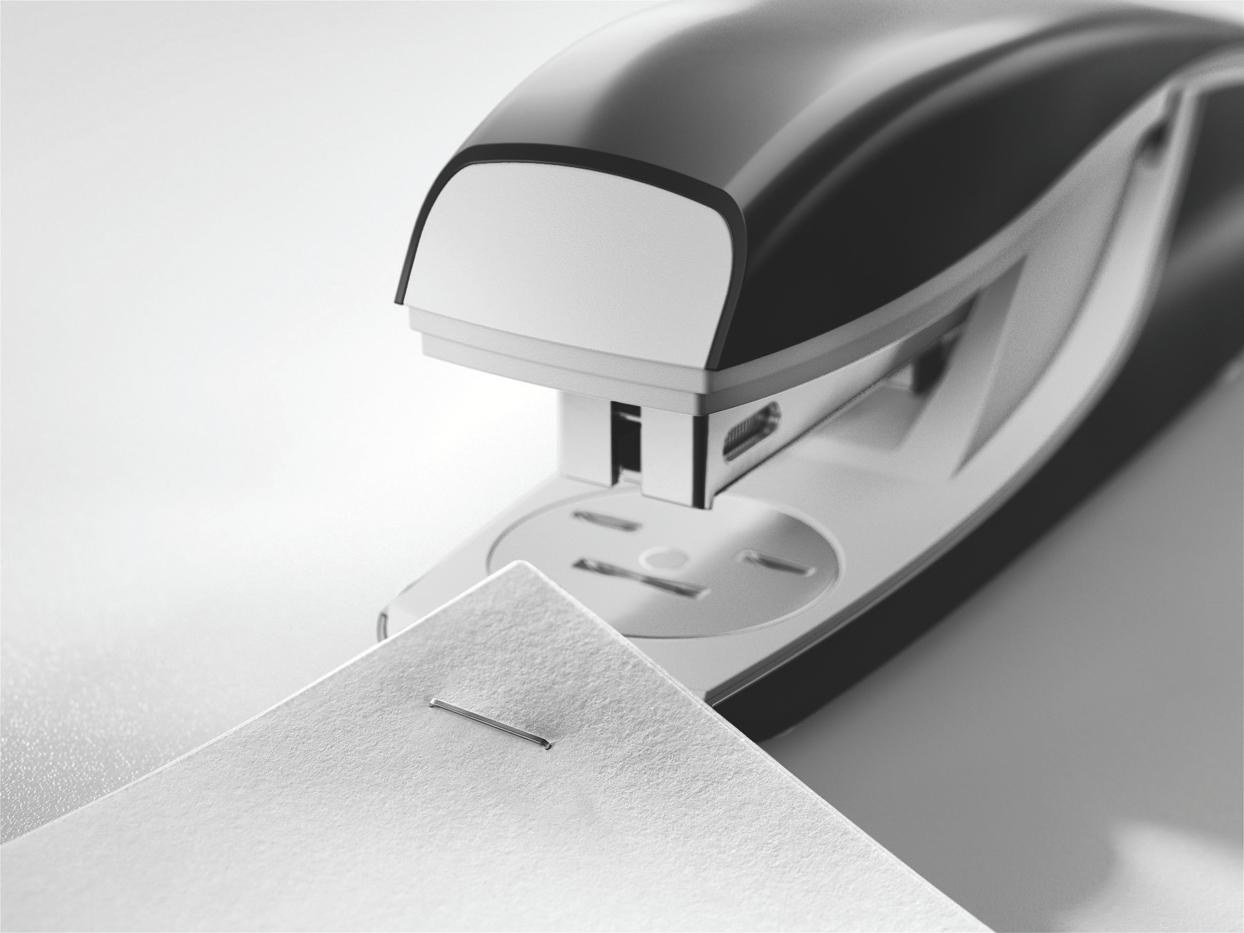 Zszywacz duży metalowy Leitz Nexxt Series czerwony