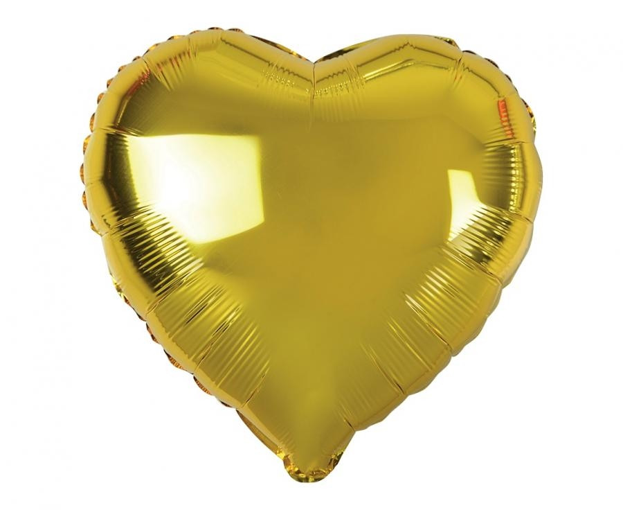Balon foliowy Serce złote 18" FG-S36ZL GoDan