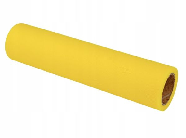 Tiul w rolce 24cmx10m TIUL-103 żółty Aliga