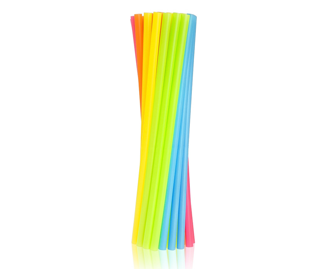 Rurki (słomki) wielokrotnego użytku 7,5x190mm 10szt GoDan