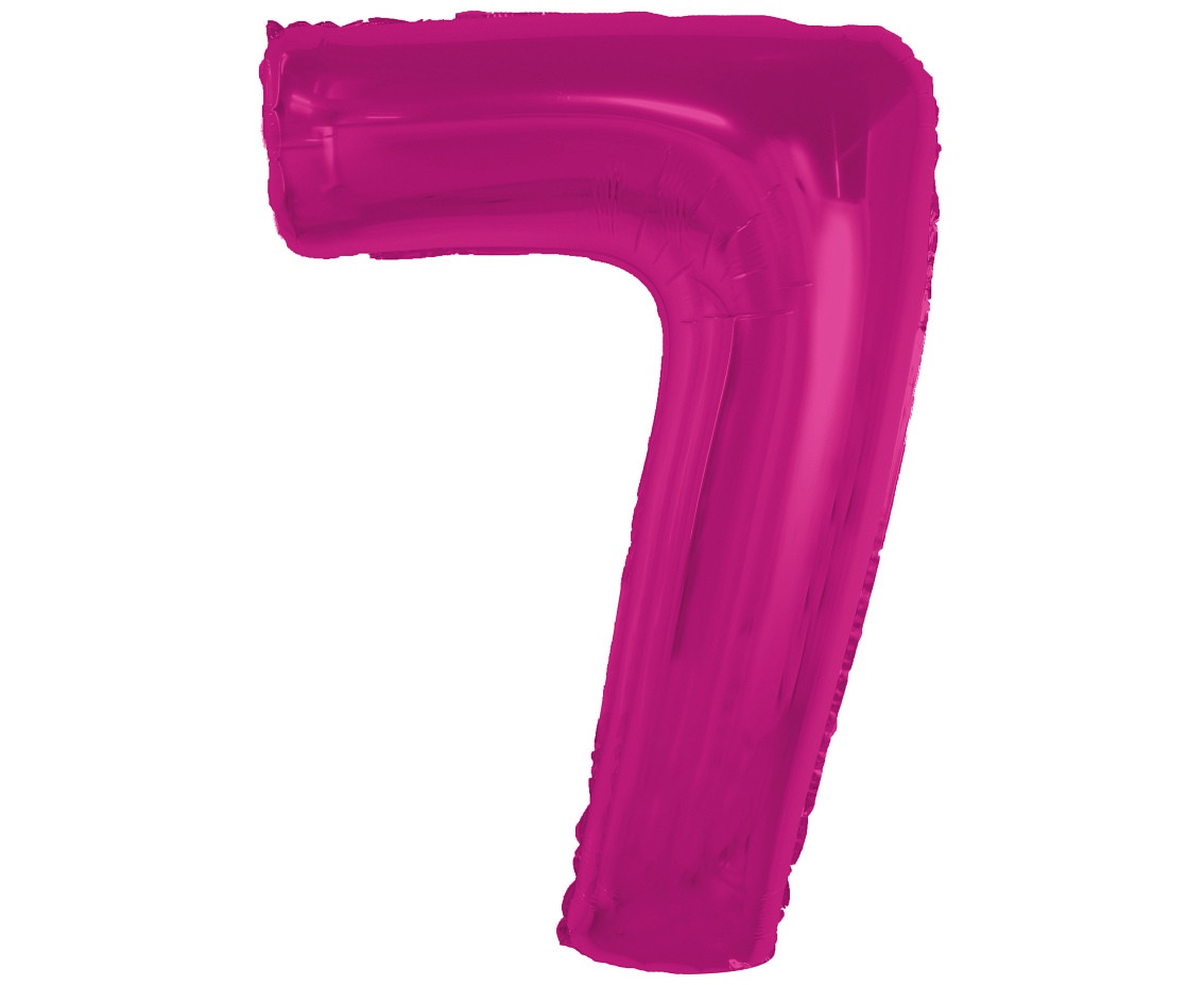 Balon foliowy Smart cyfra 7 różowa 92cm CH-S9R7 GoDan
