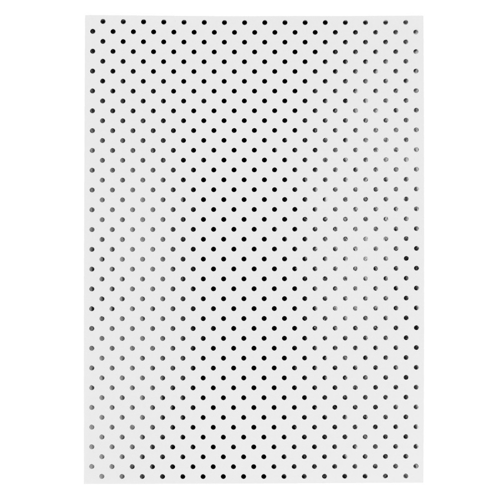 Karton ozdobny A4 (10) Metaliczne kropki srebrny  Argo 190g [208933]