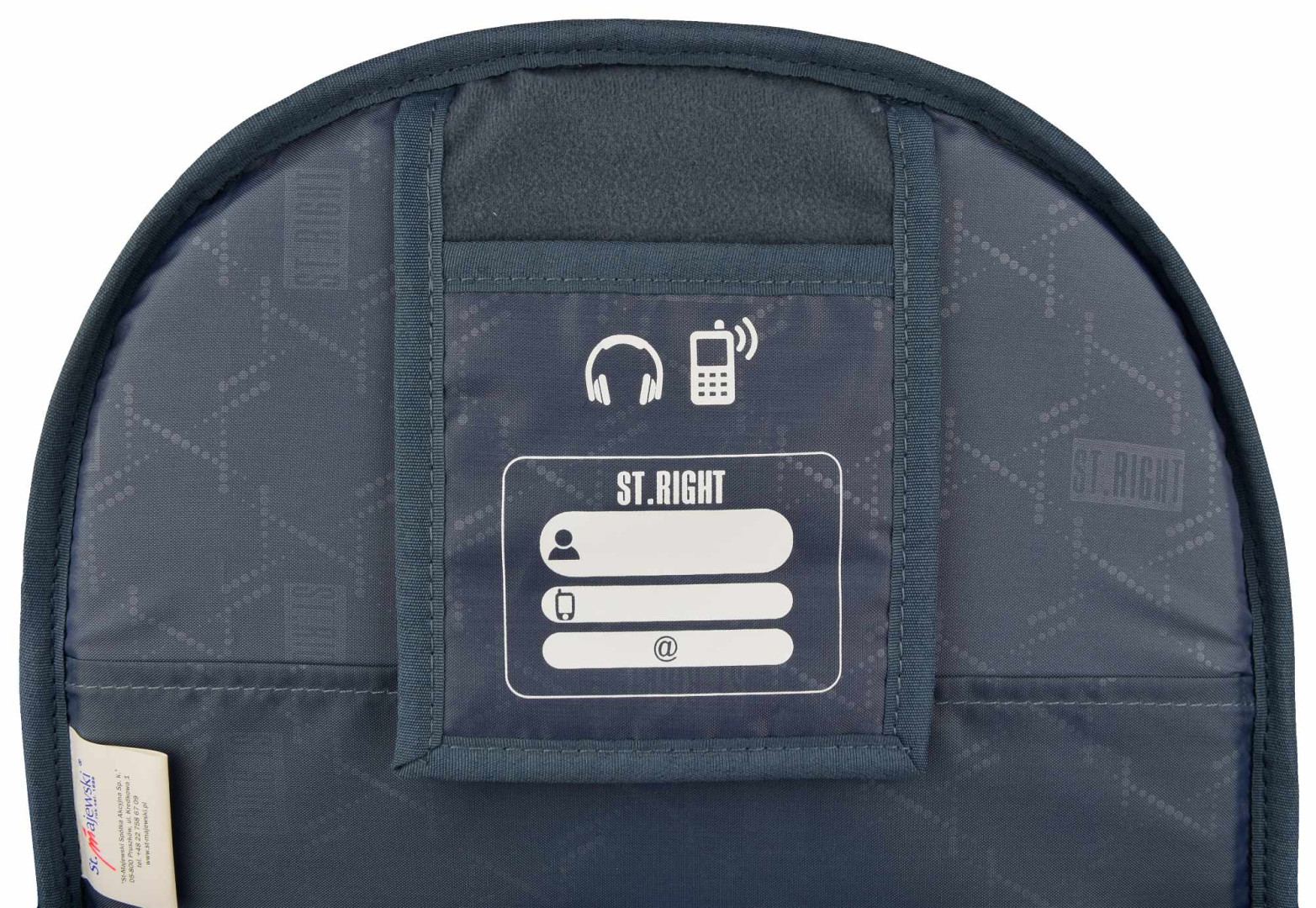 Plecak 4-komorowy STRIGHT BP-05 ST. NAVY BLUE VINTAGE Majewski