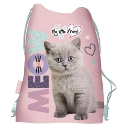 Worek na obuwie MY LITTLE FRIEND FLUFFY KITTY Majewski