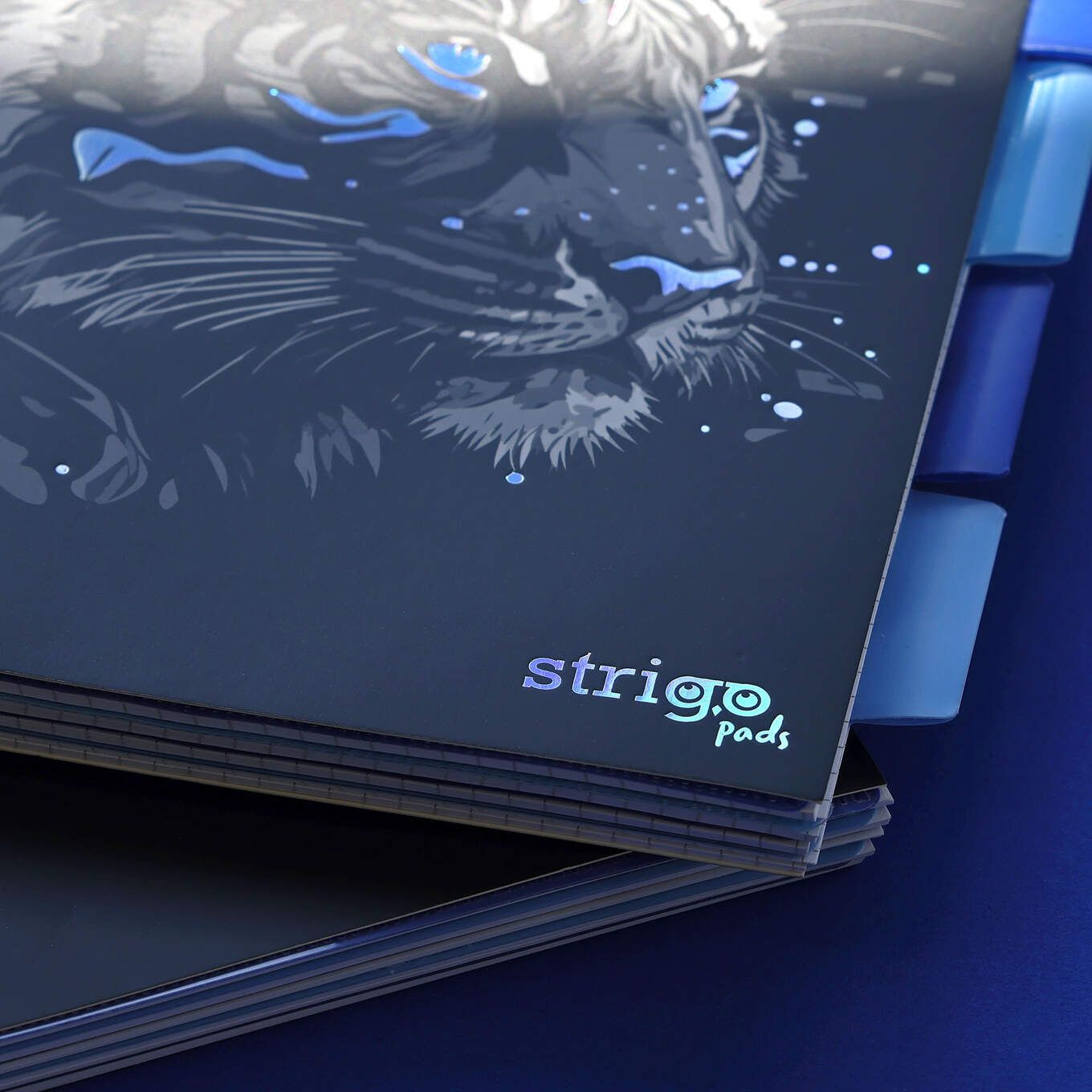 Kołozeszyt A4/100k. kr Project Book Tygrys 80g Strigo PADS020 WPC