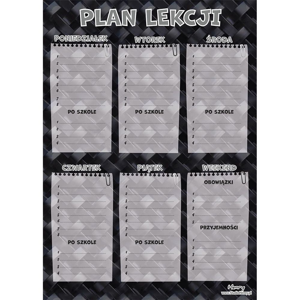 Plan lekcji A4 Karbon Henry