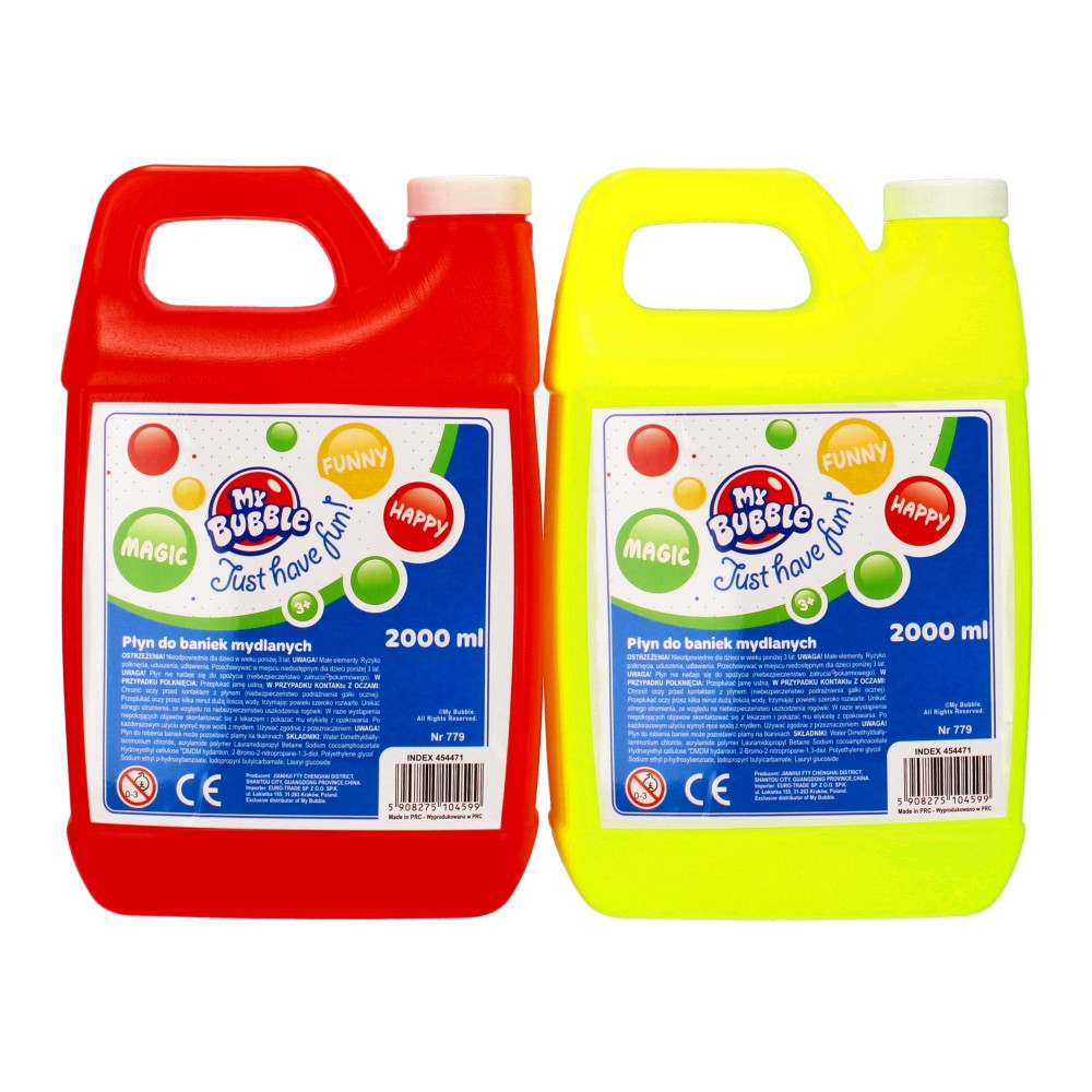 Płyn do baniek mydlanych 2000 ml Mega Creative