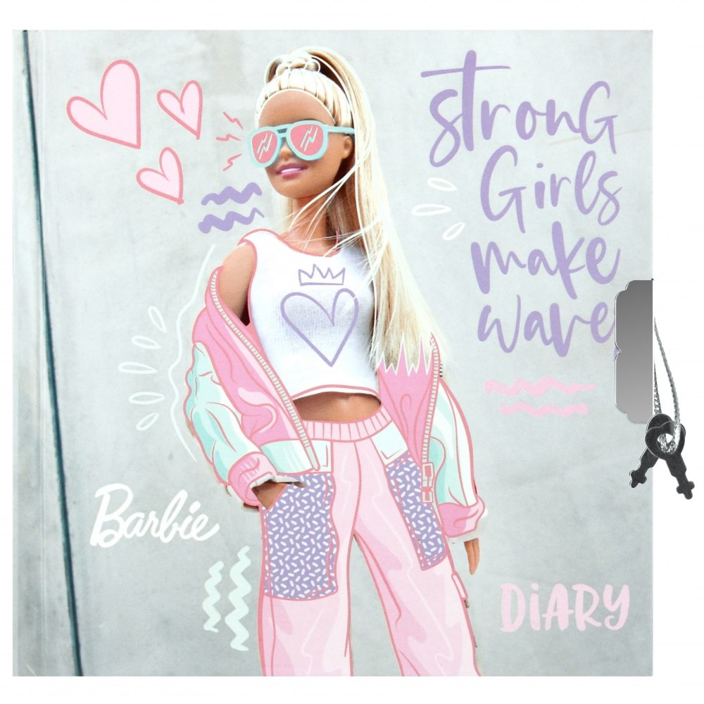 Pamiętnik zamykany 135x135 Barbie 479573 Starpak