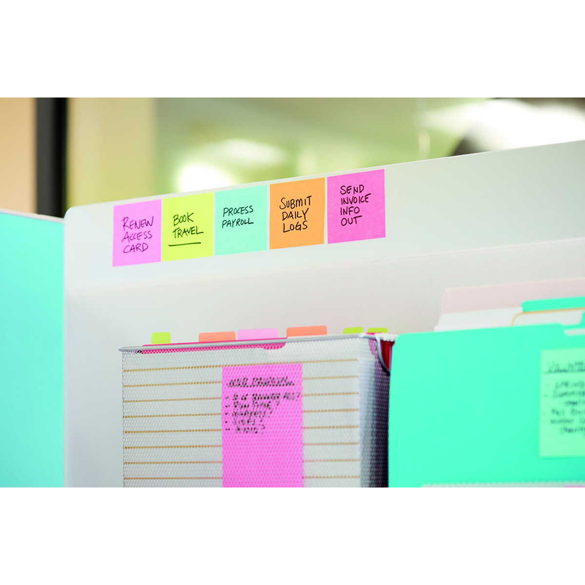 Karteczki samoprzylepne Post-it® Super Sticky Cosmic 76x76mm 6x90k