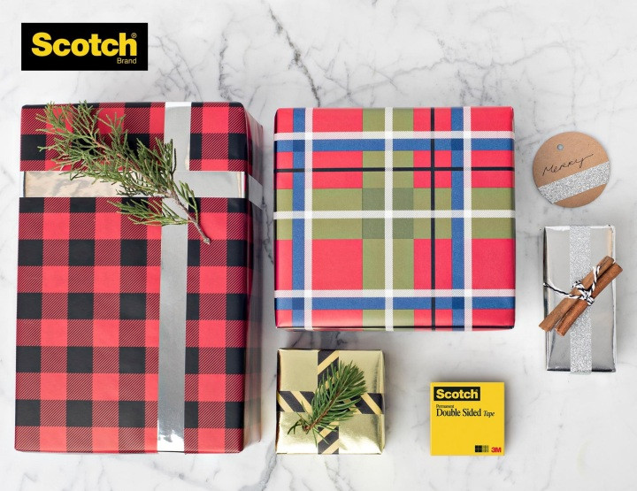 Taśma klejąca samoprzylepna 3M Scotch 665 Dwustronna do papieru 12mm x 22,8 m